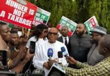 Rotimi Amaechi leads son to National Assembly protest ground The leader who leads from the front: Amaechiās masterstroke of purpose and principles, By Oto Drama
