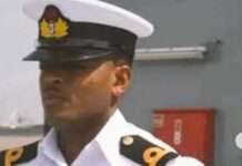 Nigerian Navy Officer accused of breaching aviation security protocols at Abuja Airport Lt Adam Muhammad Yerima