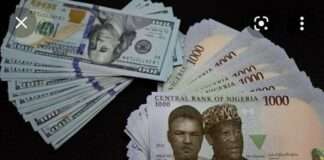 Naira trades N1,380/$ at official market