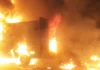 Fire destroys textile stores in Lagos