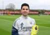 Arteta wins Premier League Manager of the Month