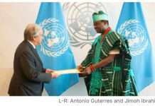 PHOTOS: Jimoh Ibrahim assumes office as Nigeria’s UN permanent representative
