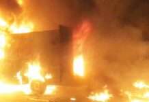 Fire guts car engine at Ilorin hotel