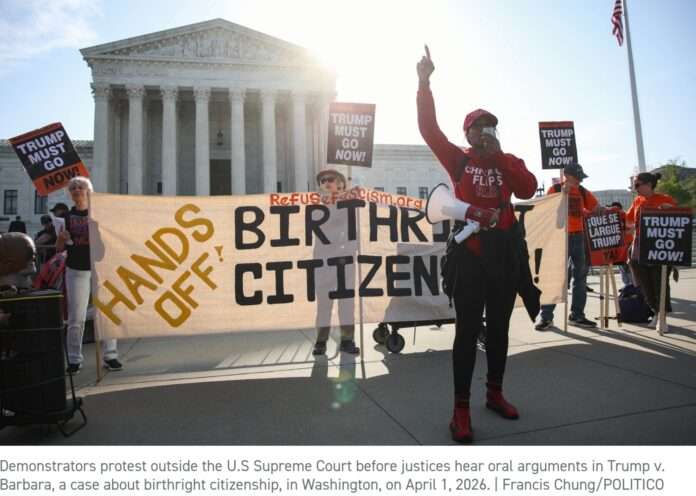 Supreme Court appears sceptical of Trump's attempt to limit birthright citizenship
