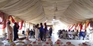 NEMA distributes relief items to fire victims at Sabuwar Lale Furniture Market, Kano NEMA distributes relief items to fire victims at Sabuwar Lale Furniture Market, Kano