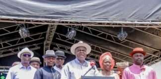 INC President, Otuaro, Guwor, Ijaw leaders endorse Tinubu, Oborevwori for second terms at Bomadi rally