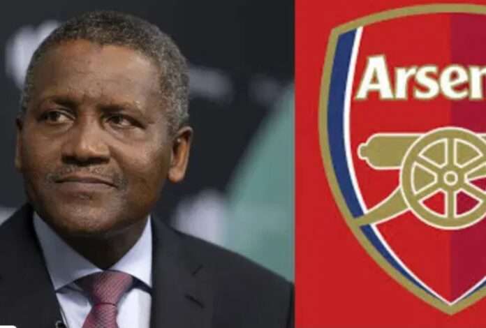 "Why I decided against buying Arsenal" – Aliko Dangote