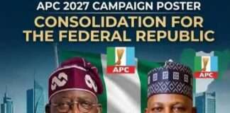 2027: Grassroots political analysts project Tinubu/Shettima for APC, Jonathan/Lamido for PDP, Obi/Kwankwaso for NDC, Atiku/Amaechi for ADC, Makinde/Bala Mohammed for APM 2027: Grassroots political analysts project Tinubu/Shettima for APC, Jonathan/Lamido for PDP, Obi/Kwankwaso for NDC, Atiku/Amaechi for ADC, Makinde/Bala Mohammed for APM