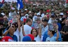 Thousands rally in Havana after U.S. indicts Raúl Castro over 1996 plane shootdown Thousands rally in Havana after U.S. indicts Raúl Castro over 1996 plane shootdown