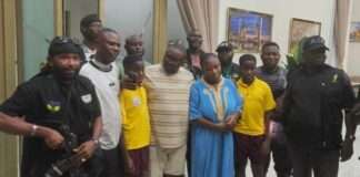 Kidnapper falls through ceiling during rescue of Adelabu’s sister, twin sons