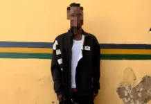 Police nab man with suspected human hand in Lagos