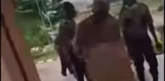 Suspected laptop thief forced to dance after arrest at NOUN
