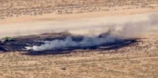 Eight crew members dead as US Air Force plane crashes in California