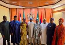 “Ticket received, blessings secured”: Yayi presents running mate Kudirat Adegunwa-Balogun to Tinubu for Ogun 2027