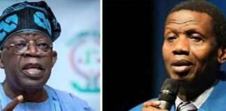 Adeboye defends Tinubu on insecurity, says President has “done his bit”