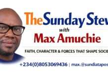 The Sundiata Post Model (4): Realm of the Long Term, By Max Amuchie | The Sunday Stew