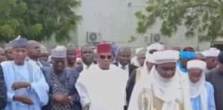 Shettima, Sultan, Dingyadi, Bagudu, others attend burial of ex-finance Minister, Alhaji Alhaji, in Sokoto