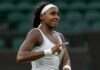 Gauff edges past Bencic with minutes to spare