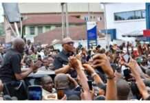 Peter Obi Defies Okpebholo’s Warning, Receives Massive Welcome In Benin City