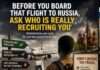 Opportunity or Entrapment? What Nigeria’s Youth Must Ask Before Flying to Russia, By Oumarou Sanou