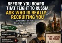 Opportunity or Entrapment? What Nigeria’s Youth Must Ask Before Flying to Russia, By Oumarou Sanou