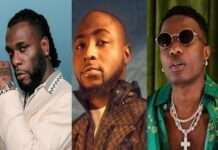 Burna Boy, Wizkid, Davido nominated for 2026 Headies Awards