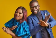 Funke Akindele reunites with JJC Skillz in Paris