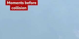 Two crew killed after firefighting helicopters collide in Greece, as British pilot survives